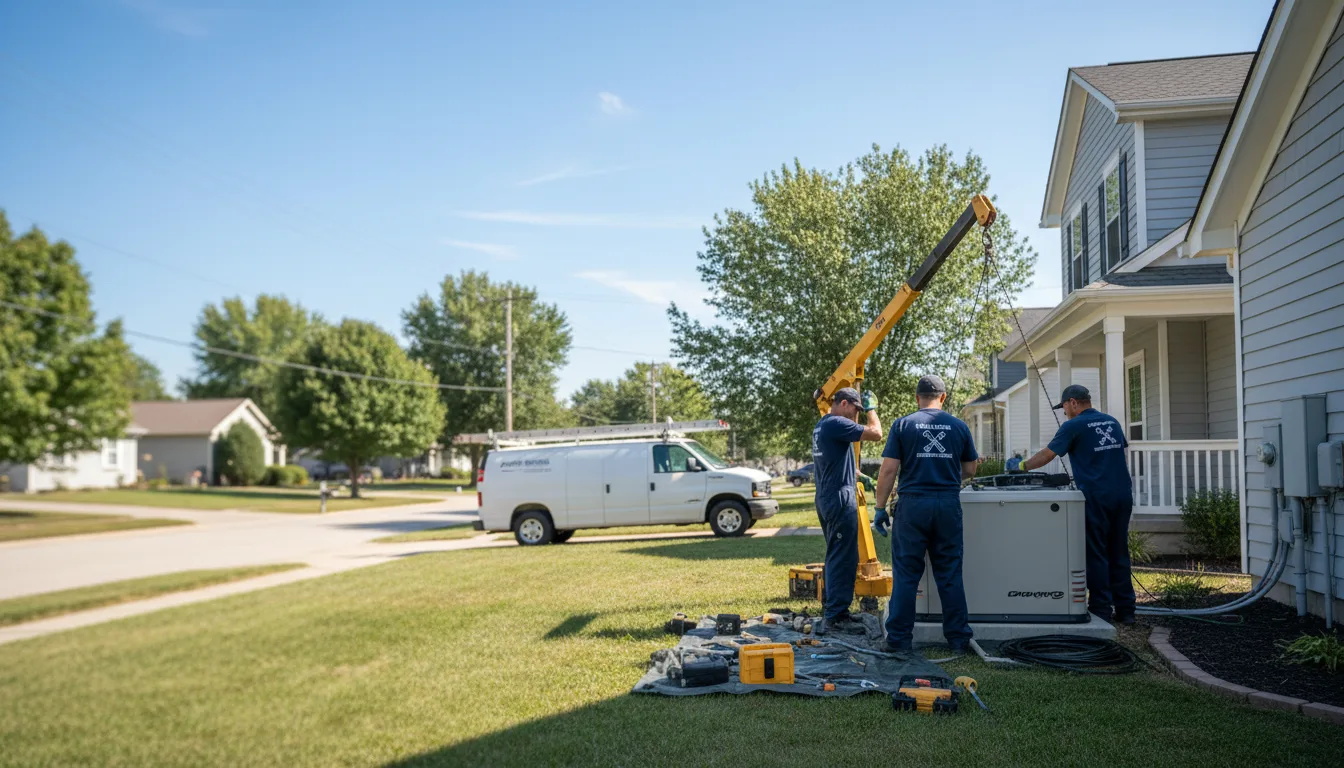 Generator Installation in Two Rivers, WI near me